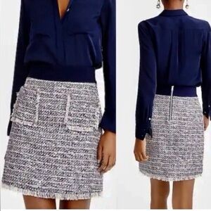 J.CREW Mini Skirt‎ Womens Size 6 Multicolor